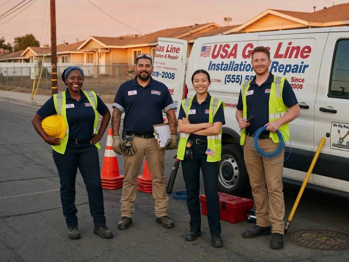 Gas Line Installation company in Keller, WA